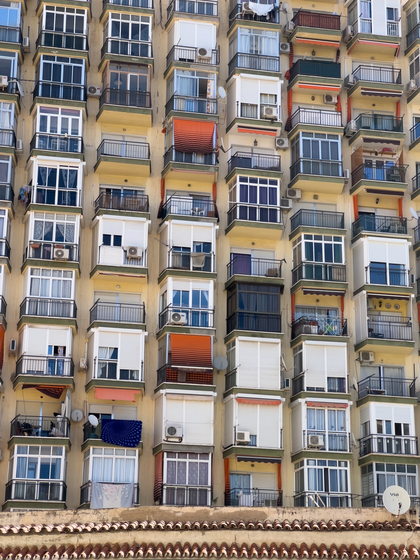 apartment buildings