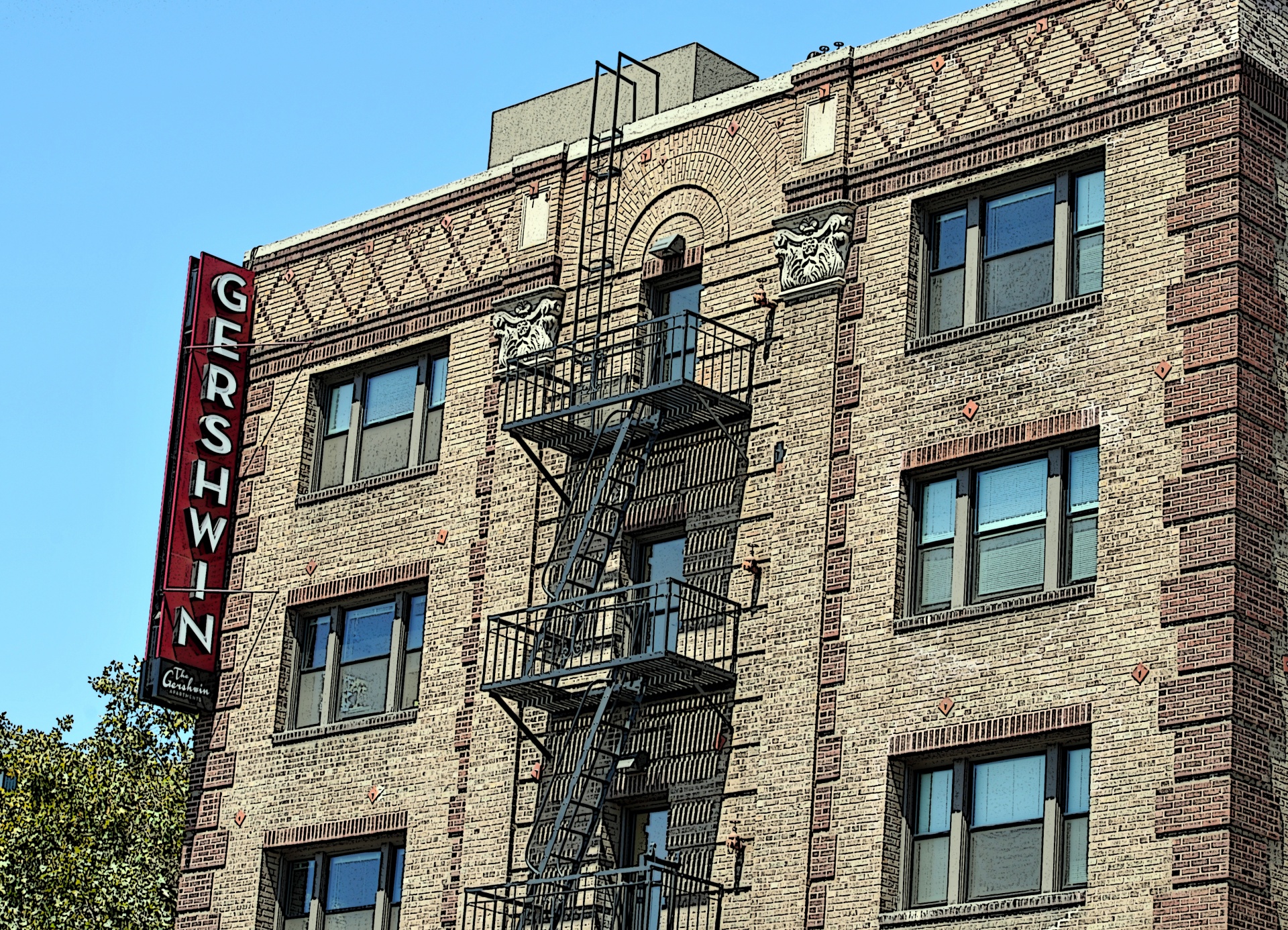 apartment building